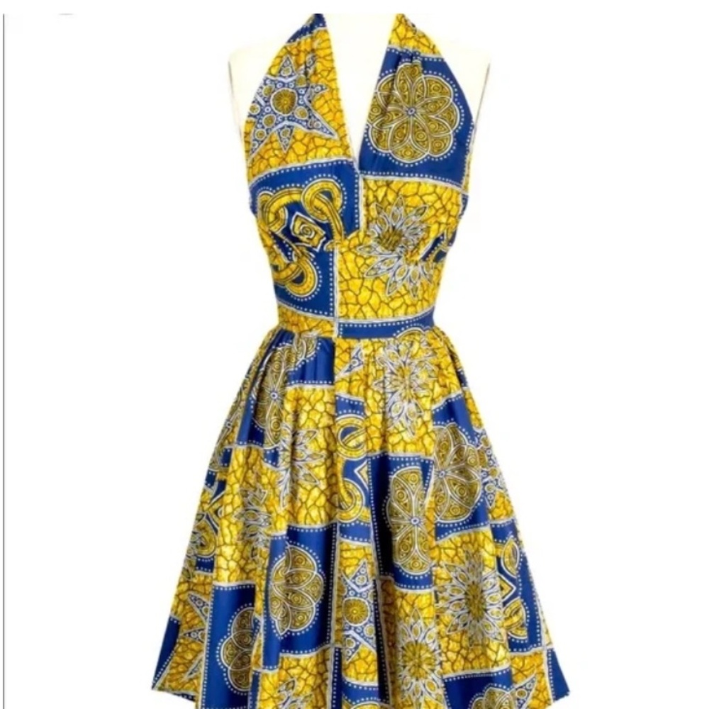 Trashy Diva Tiki Batik dress size 12